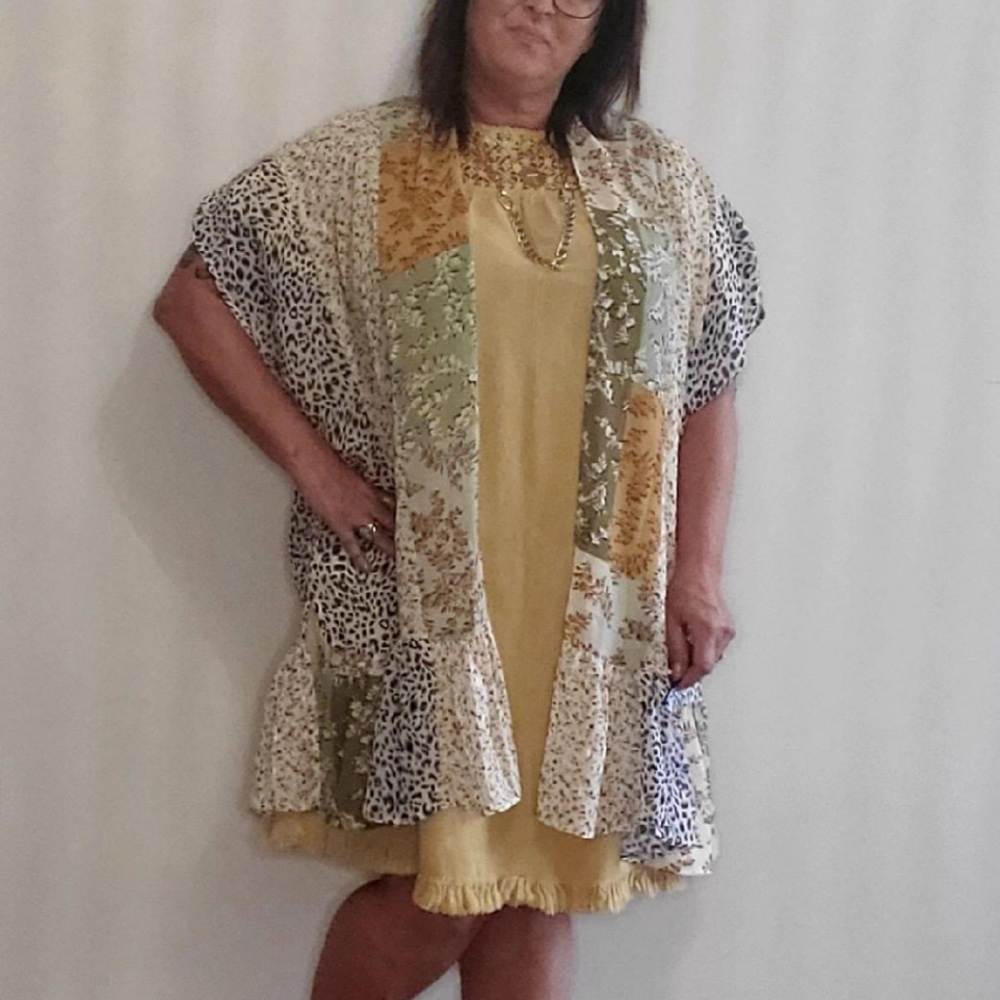 Patchwork kimono